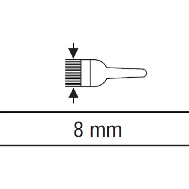 Pinsel für Bänder 8mm