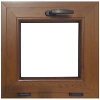 Kipp-Fenster 56,5x53,5cm Eiche golden