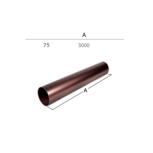 Ablassrohr Dn 75 3 M