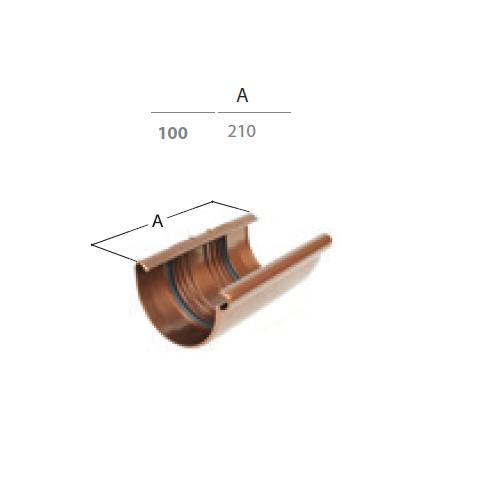 Verbindungsrinne Rg 100 Anthrazit