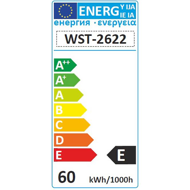 Hochtemperatur-Glühbirne 60W E27 2700K