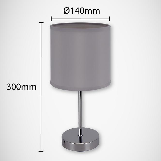 Lampe AGNES 03147 E14 GREY