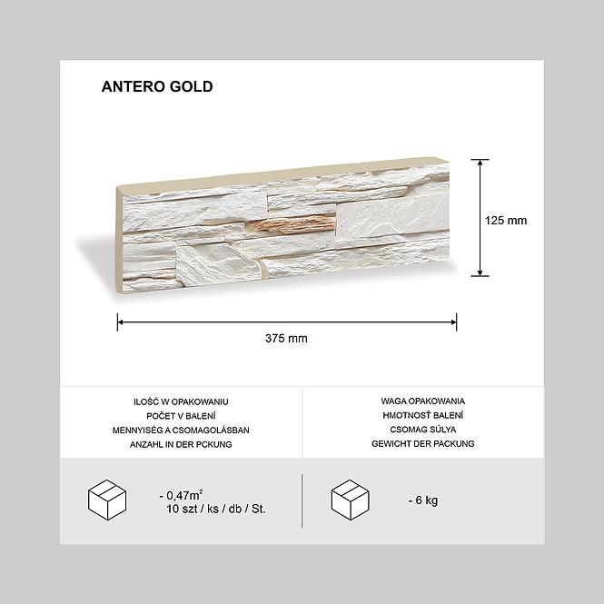 Gipsstein Antero pkg=0,47m2