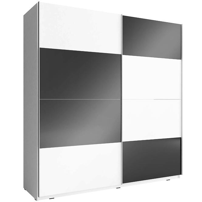 Schrank Mika Multi 200cm Weiß/Schrank