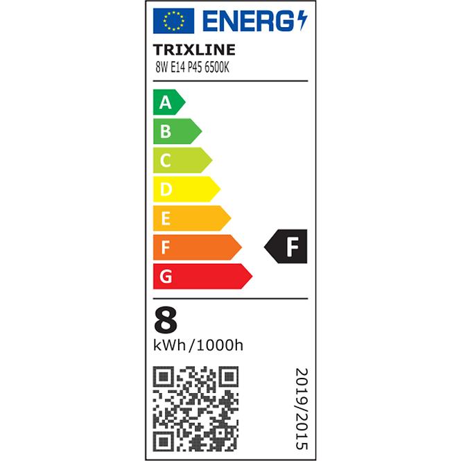 59BZ ŻAROWKA TR LED P45 8W 6500K 704lm E14