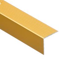 Treppenprofil gerillt 30R 1,8 C23 gold