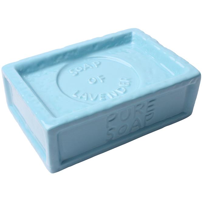 Seifenablage Savon 12x8x4cm Blau