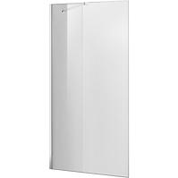 Wand WALK-IN Rode 80x195 klar - Chrom