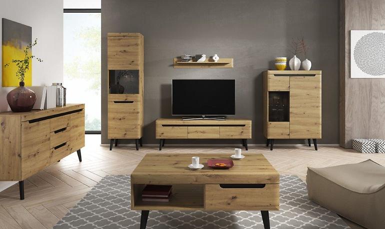 Tv Tisch Nordi 107cm Eiche Artisan