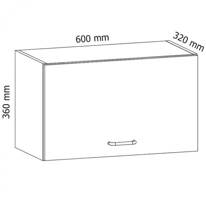 Küchenschrank Prowansja G60kn Kiefer Andersen