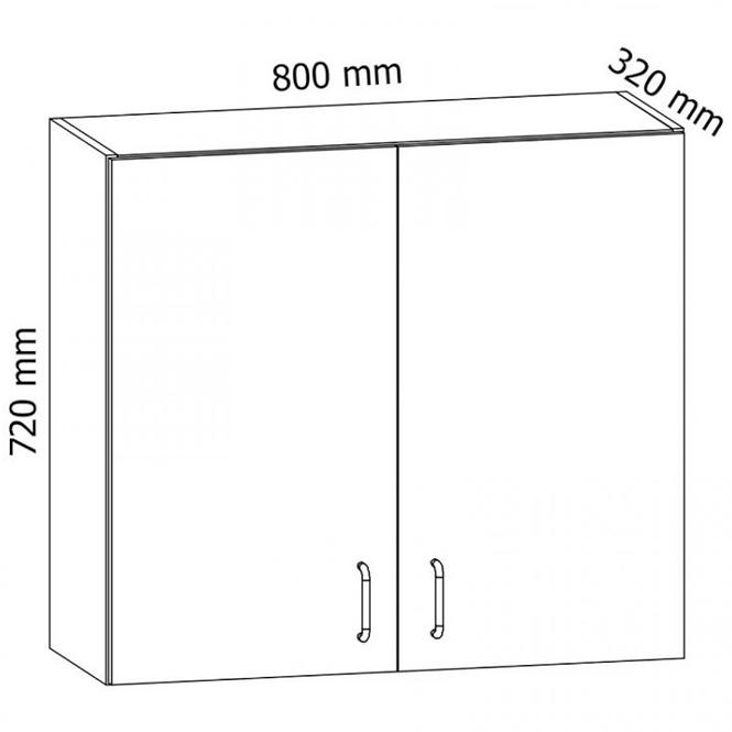 Küchenschrank Prowansja G80c Kiefer Andersen