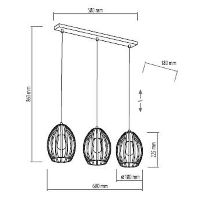 Lampe Liza 2678  LW3