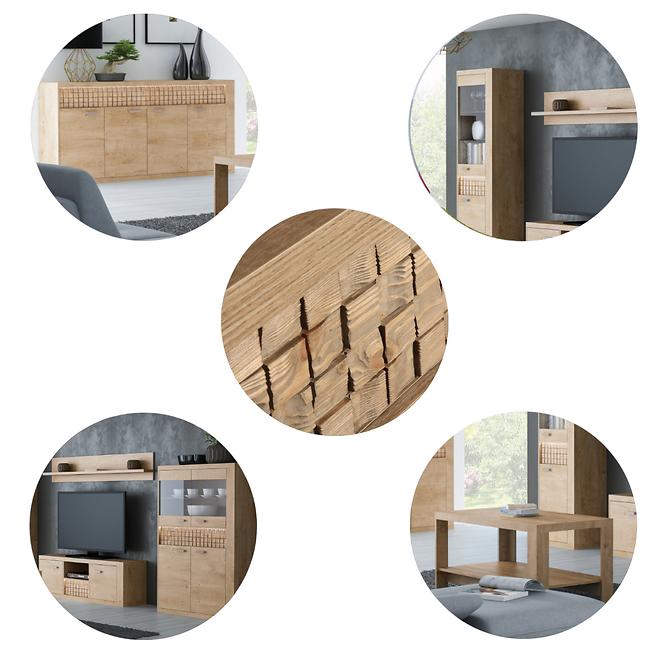 Schrank Natural 195,5cm Ribbeck