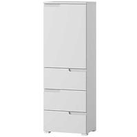 Schrank Selene 50cm Weiß Matte/Glänzend