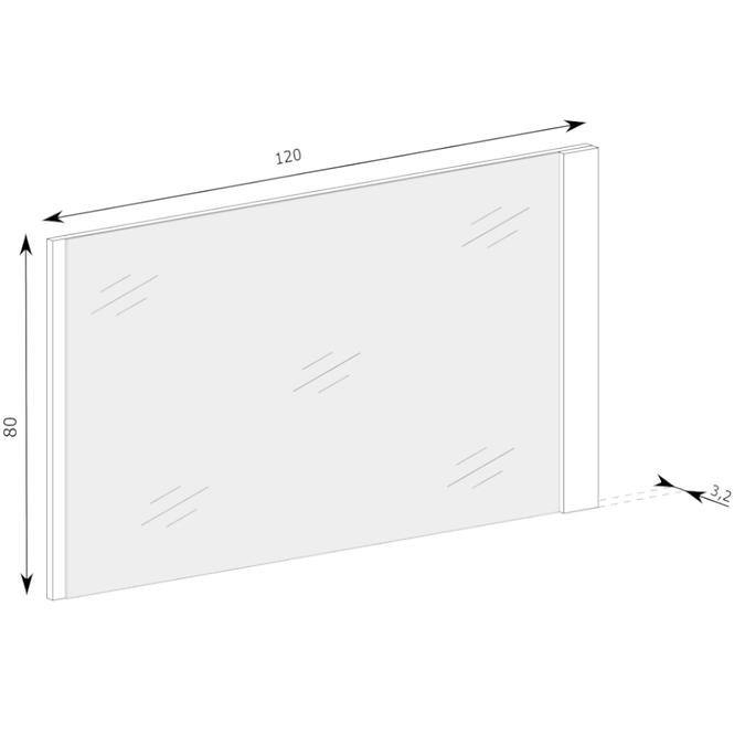 Spiegel Natural 120cm Ribbeck