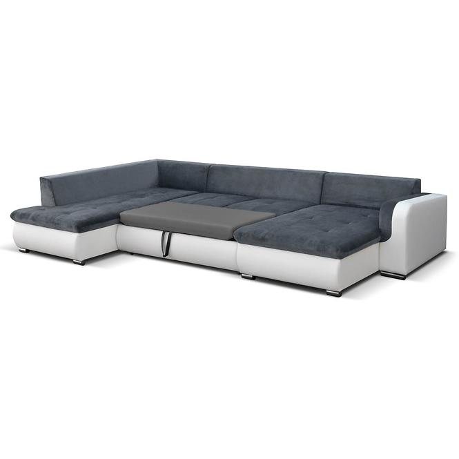 Ecksofa Fado U links Madryt 120+Orinoco 96+Malmo 61