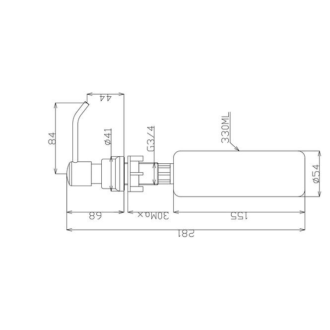 Seifenspender Inox