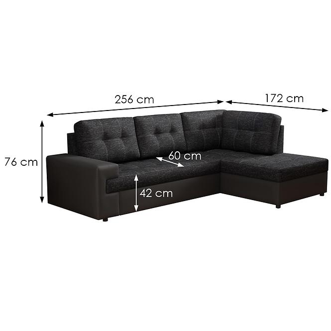 Ecksofa  Castello p nevada 10+madryt 1100 cz