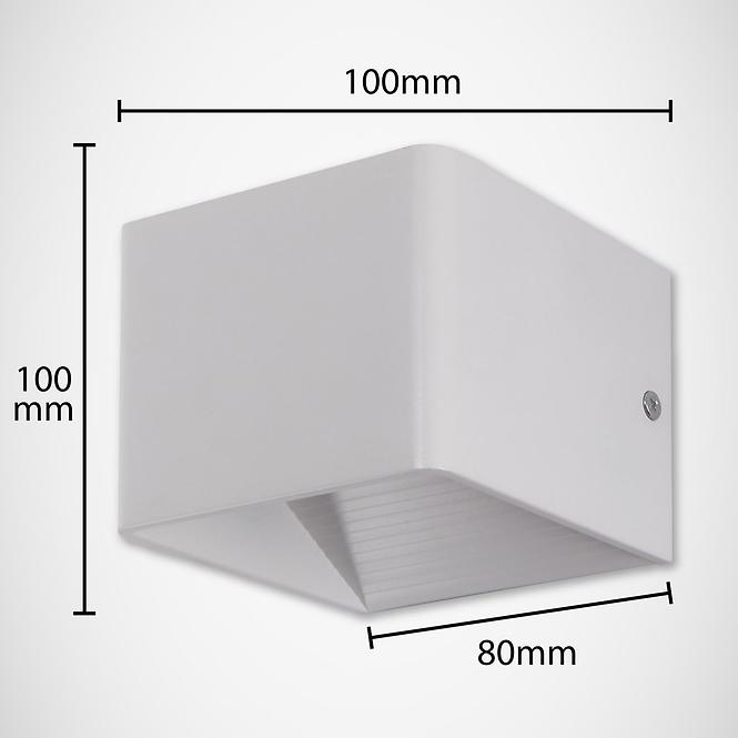 Außenleuchte RACA 00023 LED 5W BIELA 4000K K1