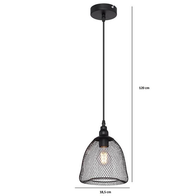 Leuchte 15047H1 BLACK LW1