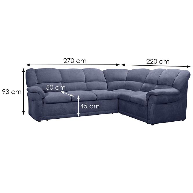 Ecksofa Alexia P sawana 80 NI