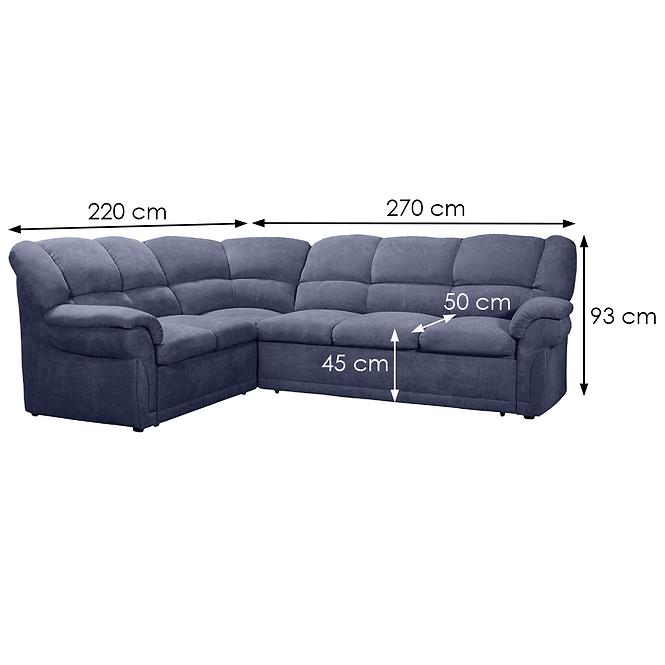 Ecksofa Alexia L sawana 80 NI