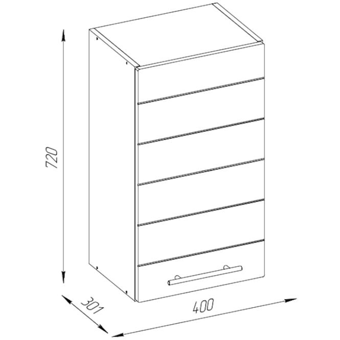 Küchenzeile Daria G40 1d