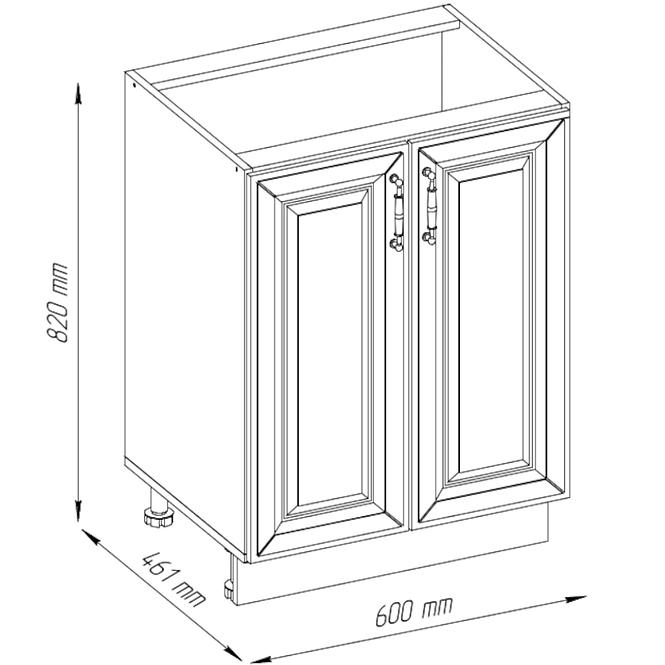 Küchenzeile Patricia D60 2d