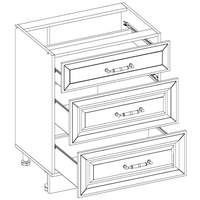 Küchenzeile Patricia D60 3s