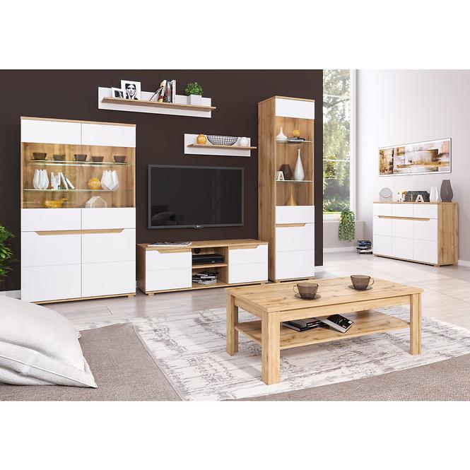 Couchtisch Vincent 120cm Eiche Wotan