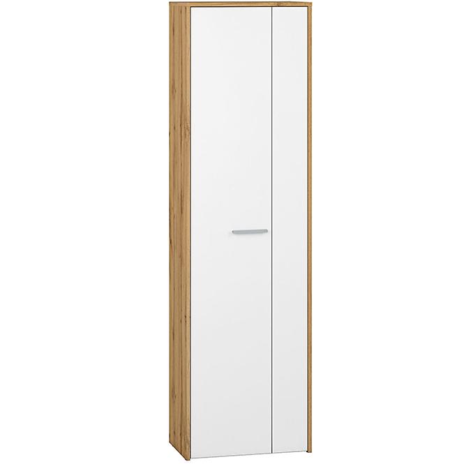 Schrank Massi 54cm Eiche Wotan/Weiß