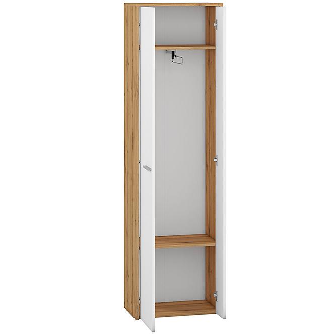 Schrank Massi 54cm Eiche Wotan/Weiß