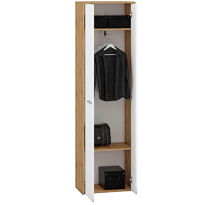 Schrank Massi 54cm Eiche Wotan/Weiß