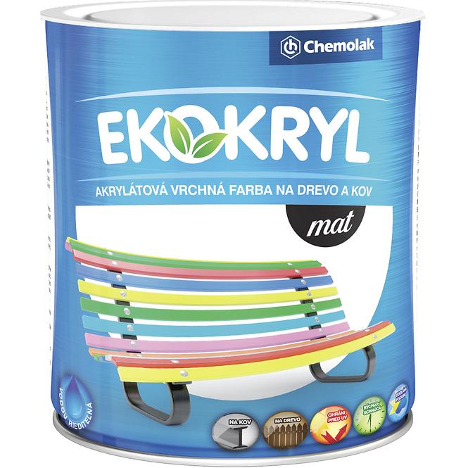 Ekokryl Matt 0100 0,6l Weiß