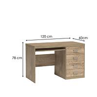 Schreibtisch Natural 120cm Ribbeck