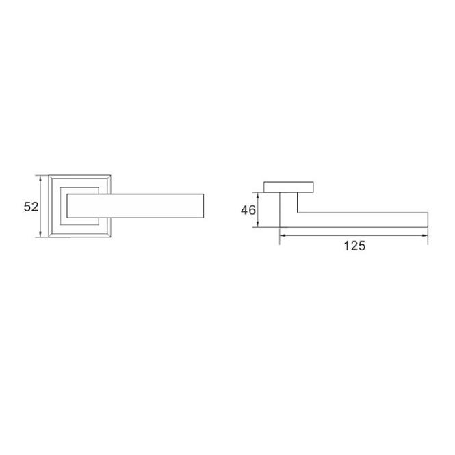 Türgriff PRADO E8 nickel/satin