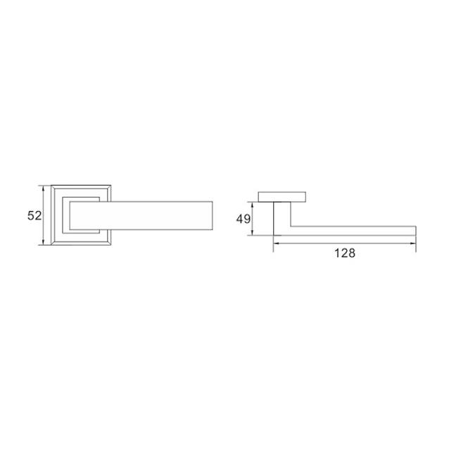 Türgriff ERGO E8 nickel/satin