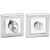 Türschild E8 WC nickel/satin