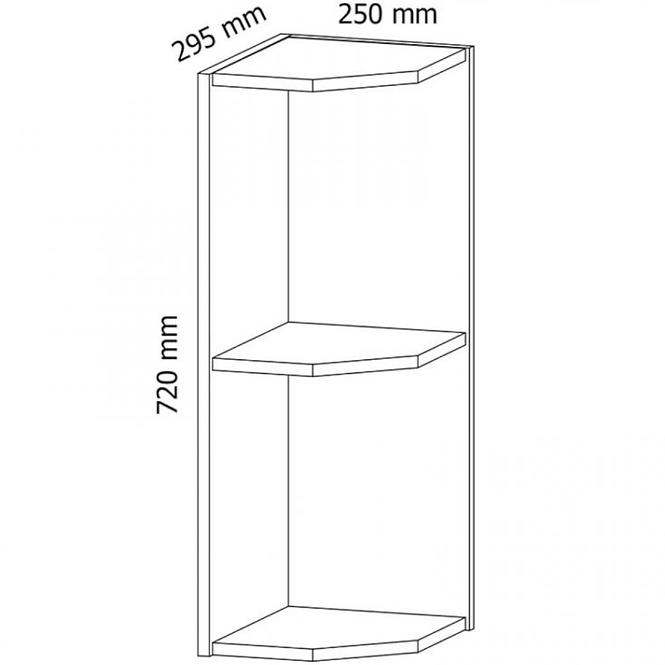 Küchenzeile Gardena G25pz Grau