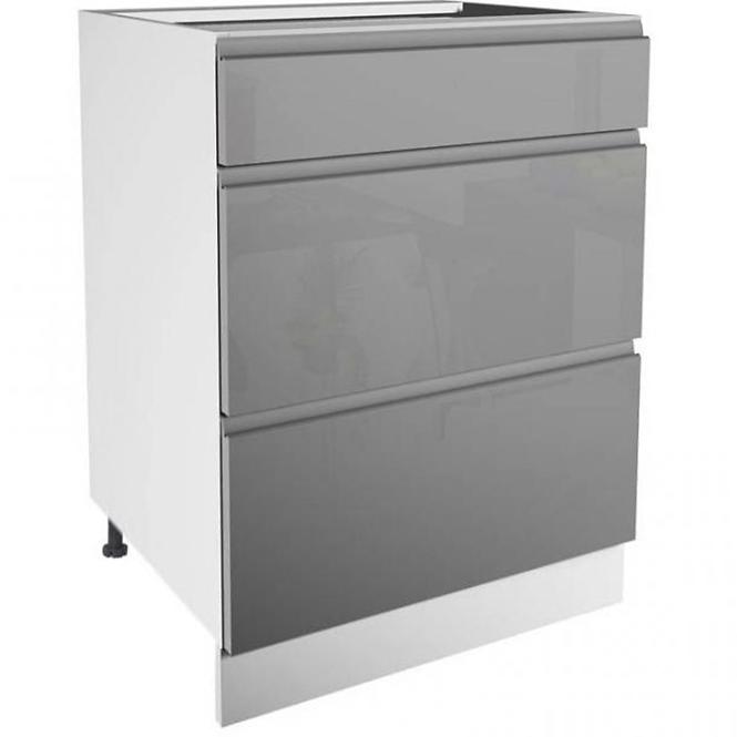 Küchenschrank Gardena D60S3 grey