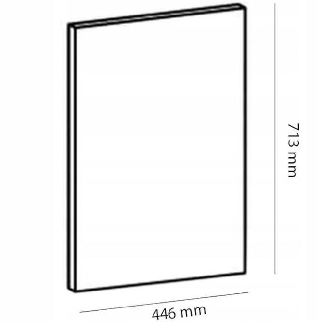 Gardena D45fzw Türen Für Einbauspülmaschine 713 X 446 Grau