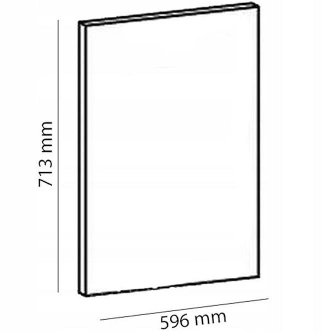 Gardena D60fzw Türen Für Einbauspülmaschine 713 X 596 Grau