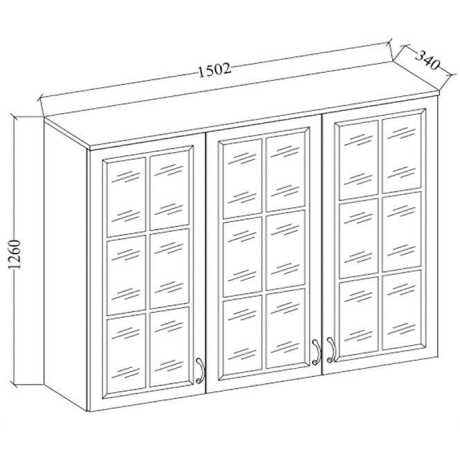 Erweiterung Schrank Flawia 150cm Weiß/Artisan