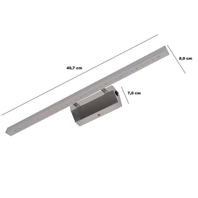 Leuchte Arte chrom 407 AG-AC4W40 chrom 4W K1