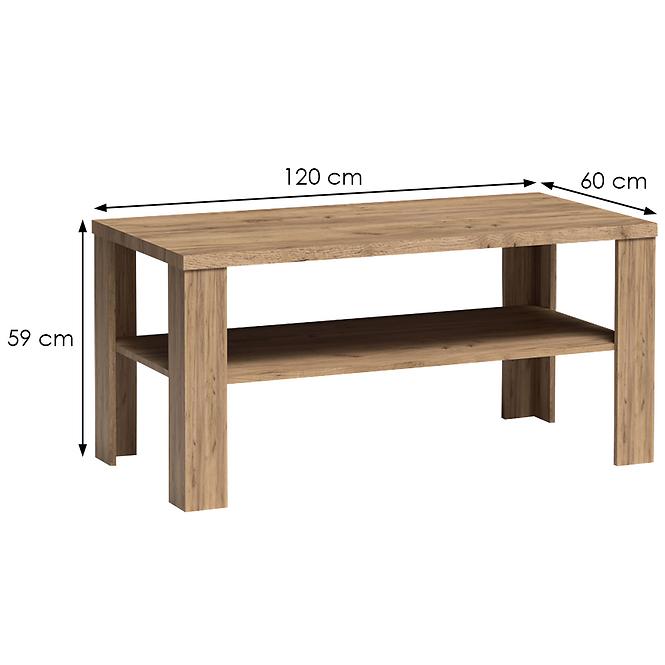 Couchtisch Antica 120cm Craft Golden