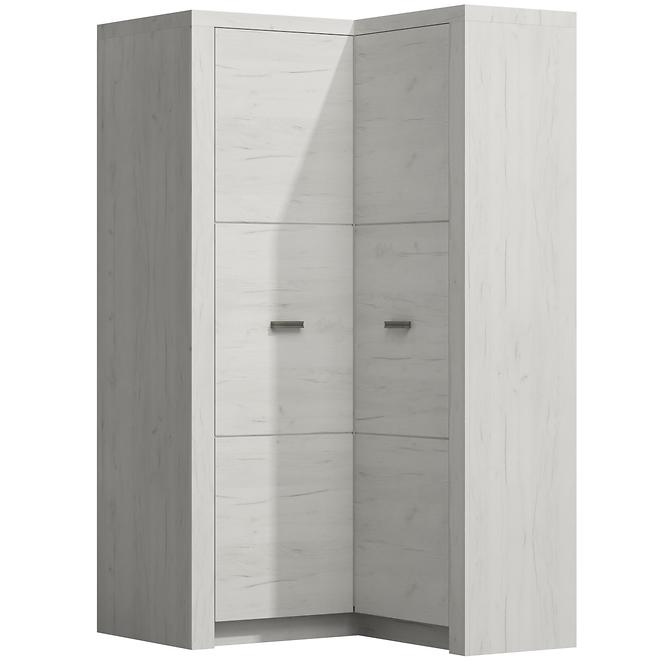 Schrank Indianapolis 90/106cm Craft Weiß