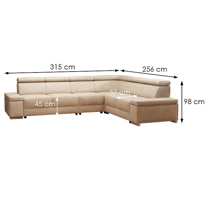 Ecksofa Ester Gusto 09