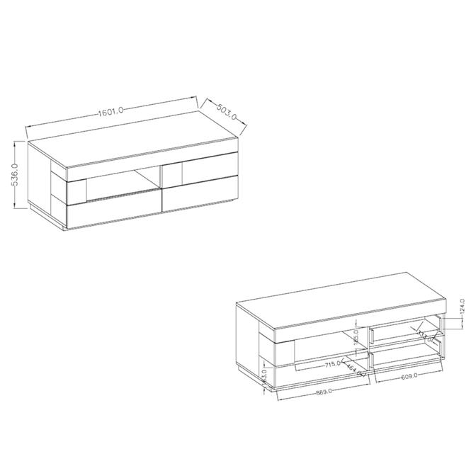 Tv Tisch Silke 160cm Matera