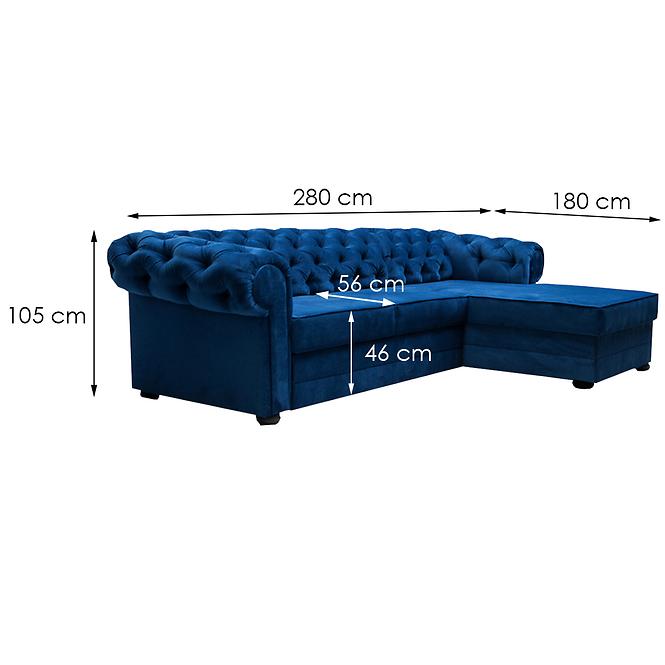 Ecksofa Valentino R Kronos 09