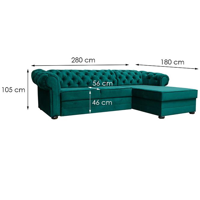 Ecksofa Valentino R Kronos 19